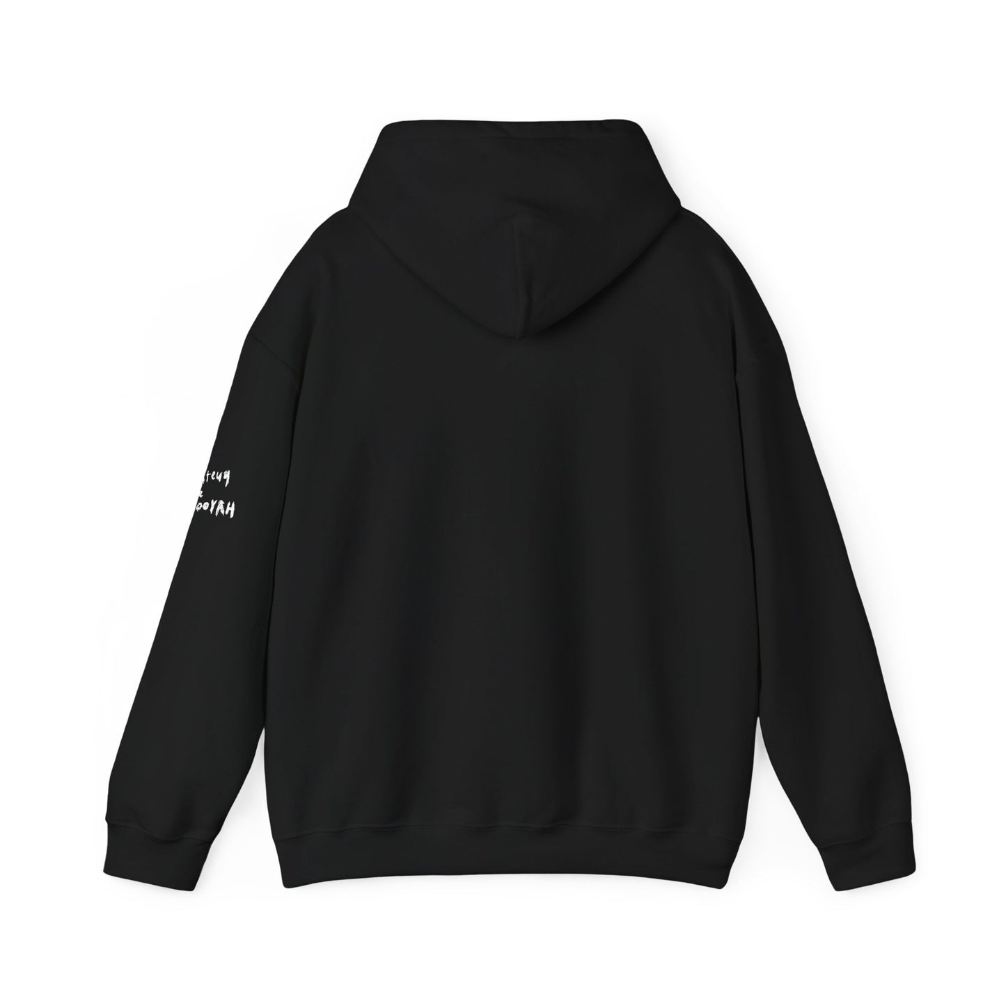 HIP HOP IS THE WAY HOUSE IS THE FEELING (Hoodie Black)