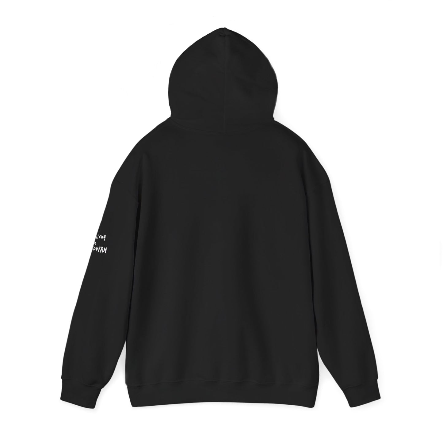 HIP HOP IS THE WAY HOUSE IS THE FEELING (Hoodie Black)