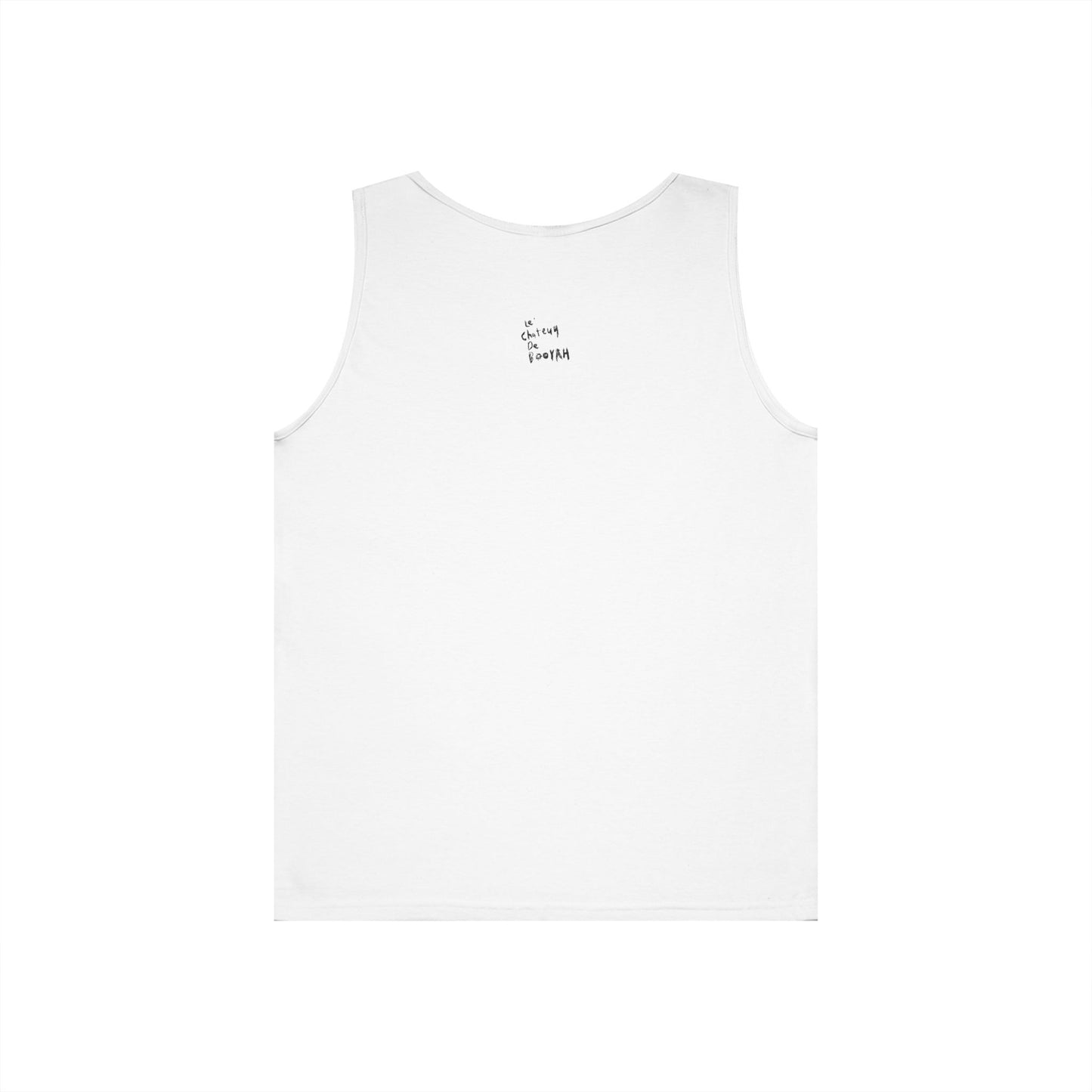 HIP HOP IS THE WAY HOUSE IS THE FEELING (White Tank Top)