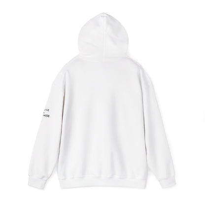 HIP HOP IS THE WAY HOUSE IS THE FEELING (White Hoodie)